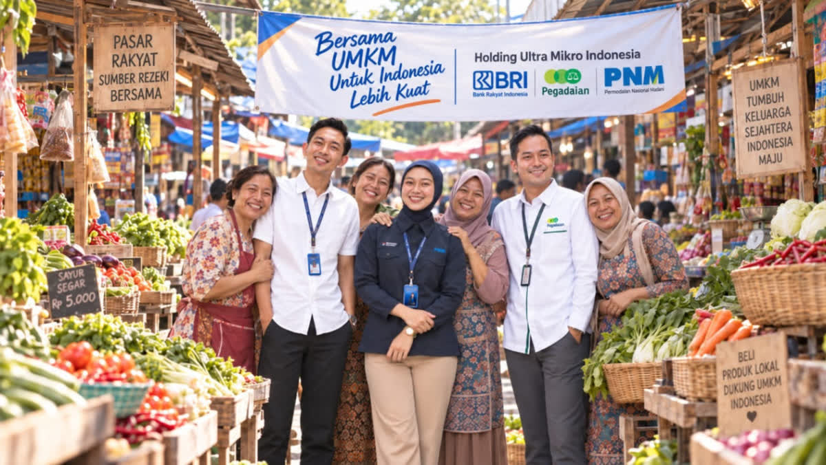 Foto: 2,35 Juta UMKM Binaan PNM Naik Kelas ke Bank Formal