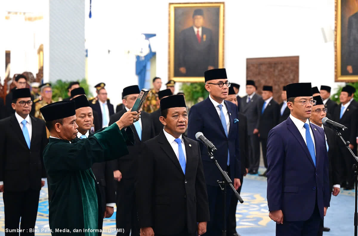 Foto: Bahlil Rangkap Jabatan, Koordinasi Hilirisasi dan Energi Disatukan