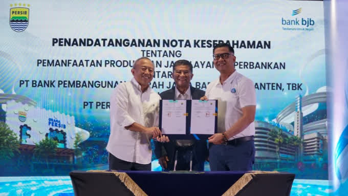 Foto: bank bjb dan PERSIB Kolaborasi Lagi Musim 2026