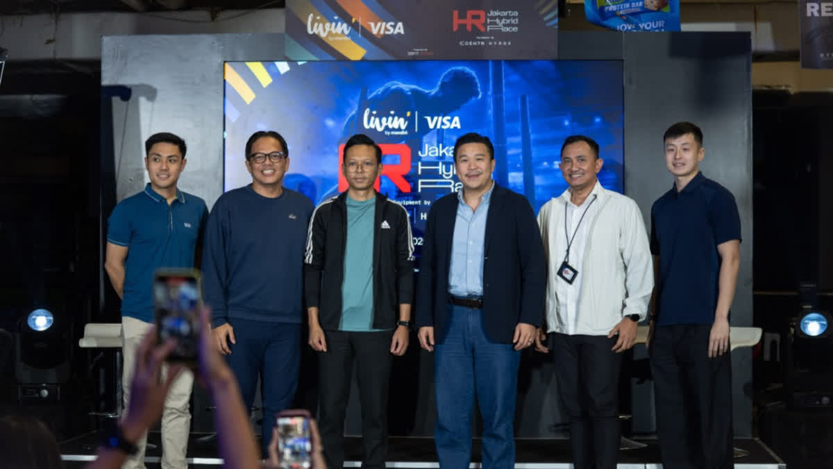 Foto: Bank Mandiri dan Visa Dukung Hybrid Race Jakarta 2026