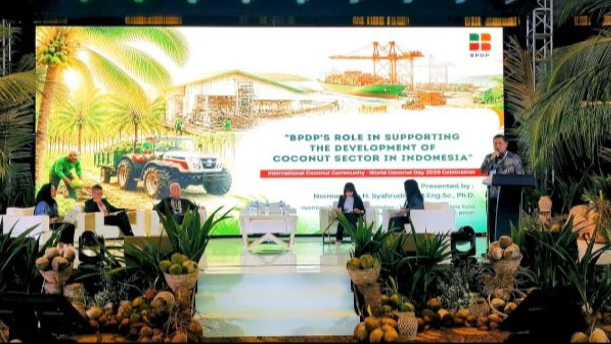 Foto: BPDP Dukung Hilirisasi Kelapa di WCD 2026 Manado