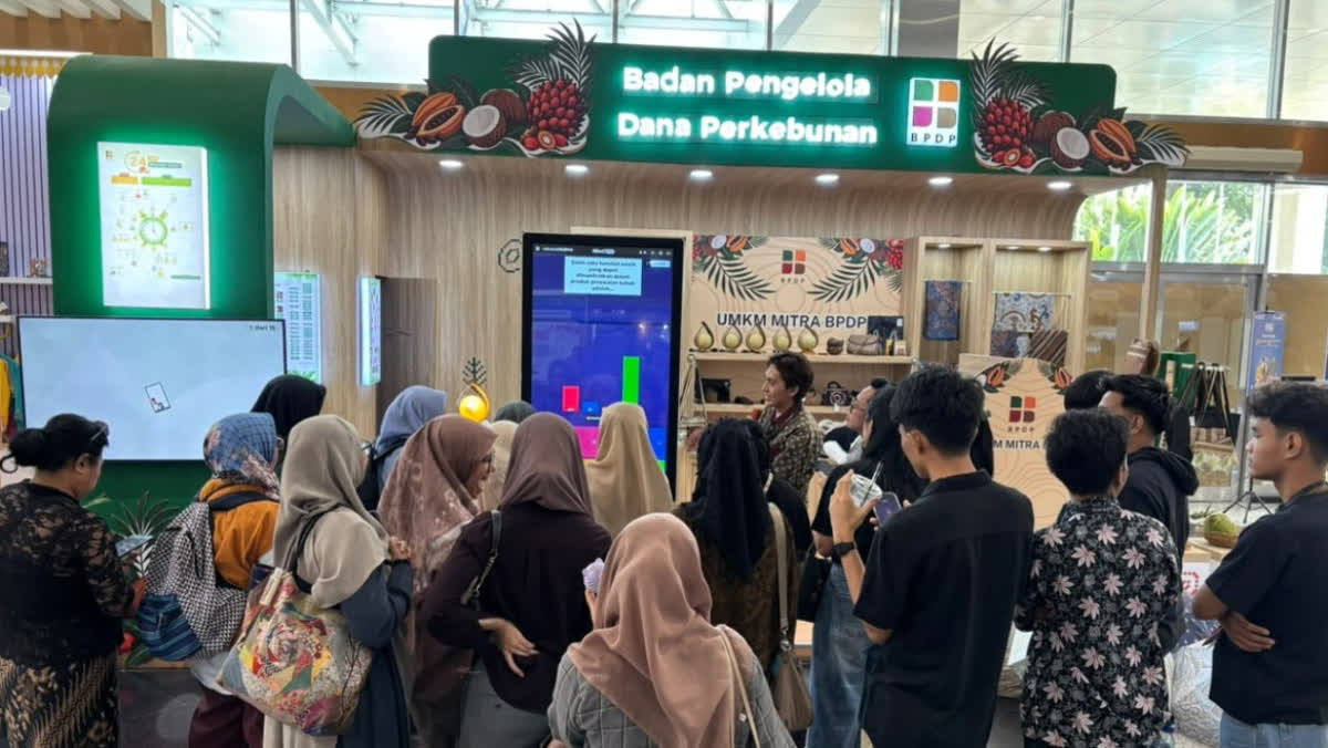 Foto: BPDP Pamerkan Produk Turunan Sawit di INACRAFT 2026