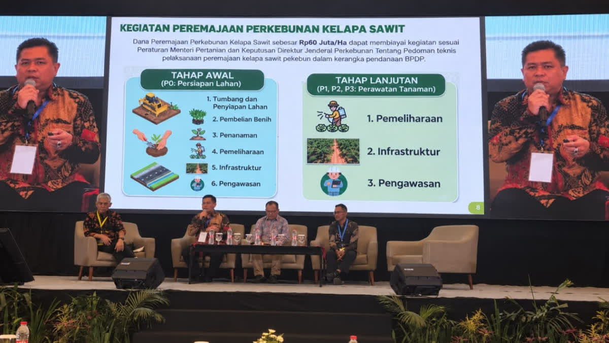 Foto: BPDP Percepat Program Peremajaan Sawit Rakyat