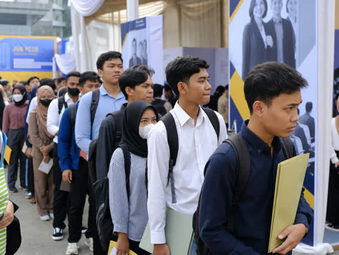 Ilustrasi: 60 Persen Angkatan Kerja RI Berada di Sektor Informal