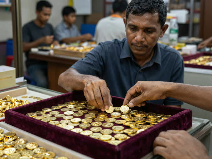 Ilustrasi: Emas Antam Naik Rp15 Ribu, Harga Buyback Ikut Terangkat