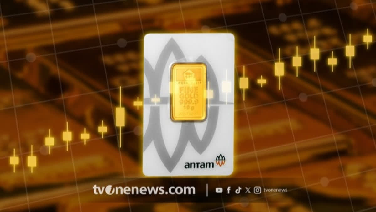 Foto: Harga Emas Antam Turun Jadi Rp2.610.000 per Gram