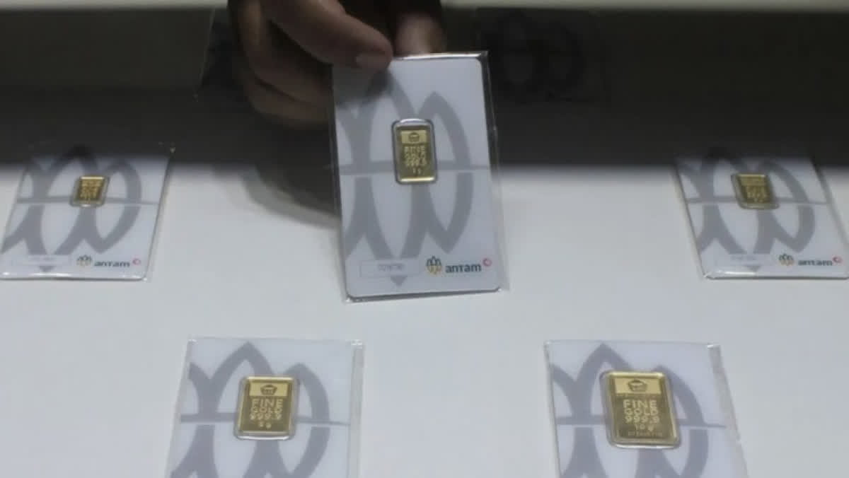 Foto: Harga Emas Antam Turun Tipis ke Rp2.627.000/Gram