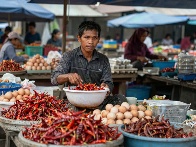 Ilustrasi: Harga Pangan 18 Agustus, Telur Ayam Rp28.200 per Kg