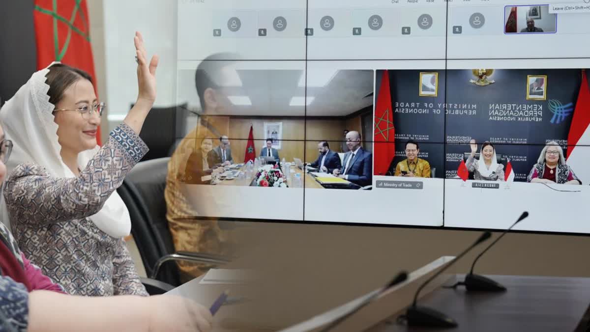 Foto: Indonesia-Maroko Reaktivasi Perundingan Dagang, Target 2027