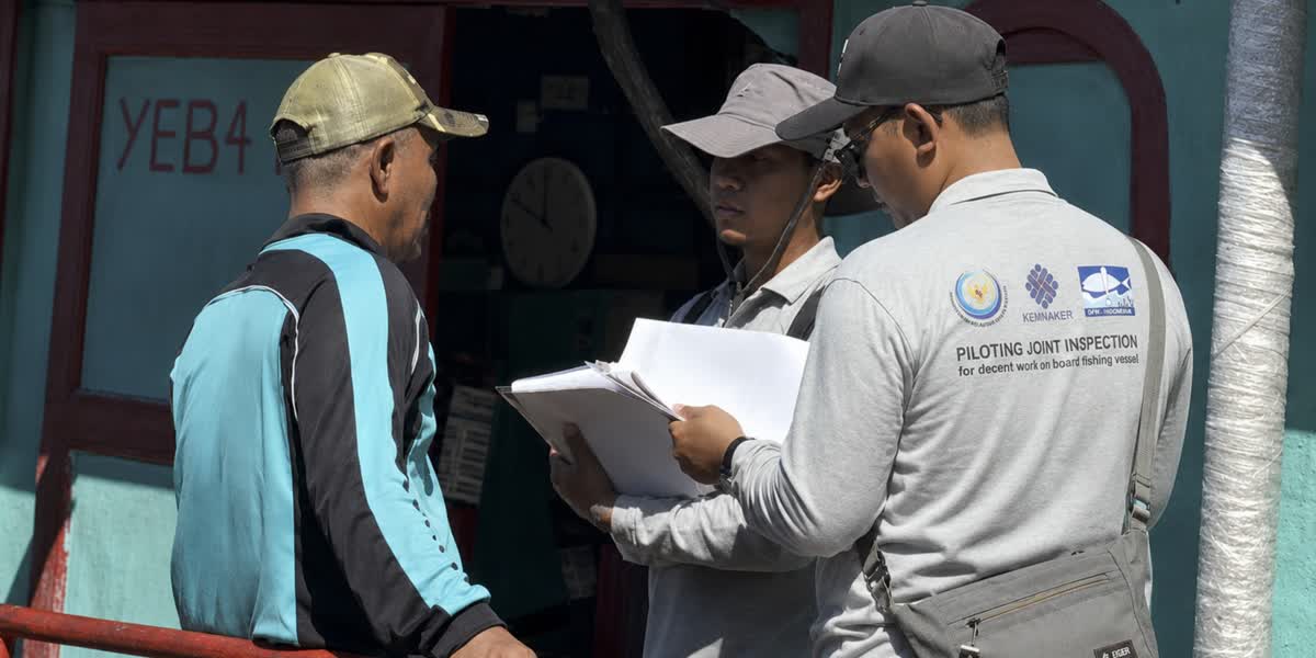 Foto: Inspeksi ABK Kapal Ikan Diuji Coba, KKP Catat 21 Kasus