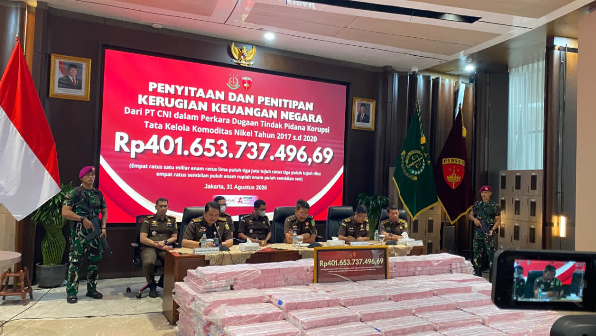 Foto: Kejagung Bongkar Dugaan Manipulasi Ekspor Nikel PT CNI