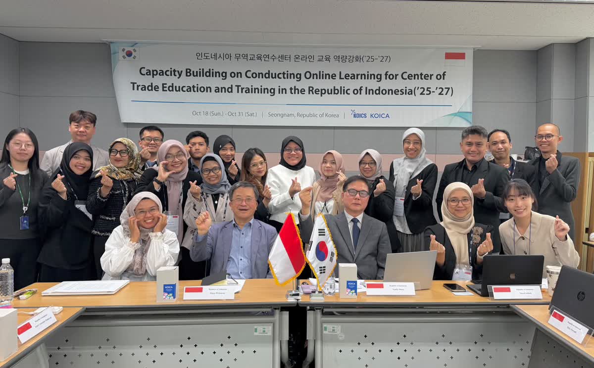 Foto: Kemendag Kirim 17 ASN ke Korea Bangun Trade CorpU