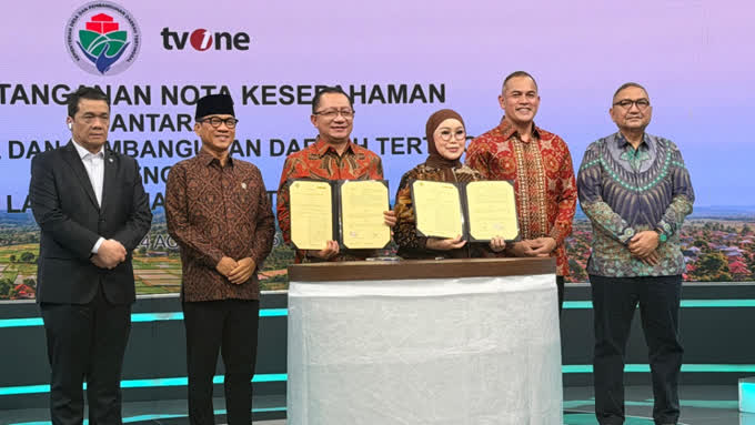 Foto: Kemendes PDT Gandeng tvOne, Angkat Potensi 75 Ribu Desa