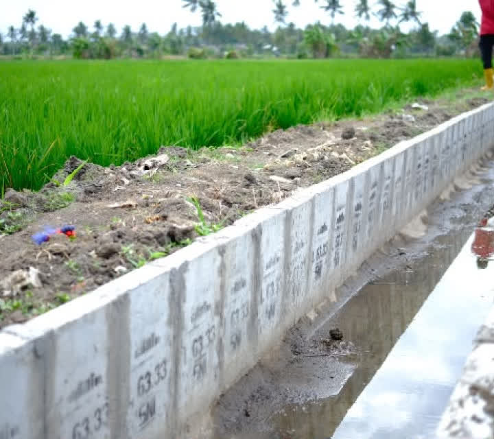 Foto: Kementan Bangun 999 Unit Irigasi Tersier di Jabar-Banten