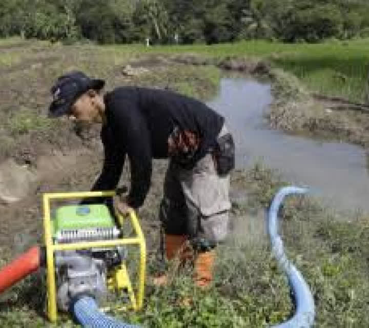 Foto: Kementan Kerahkan Seribu Pompa Air untuk Kebun Hadapi Kemarau