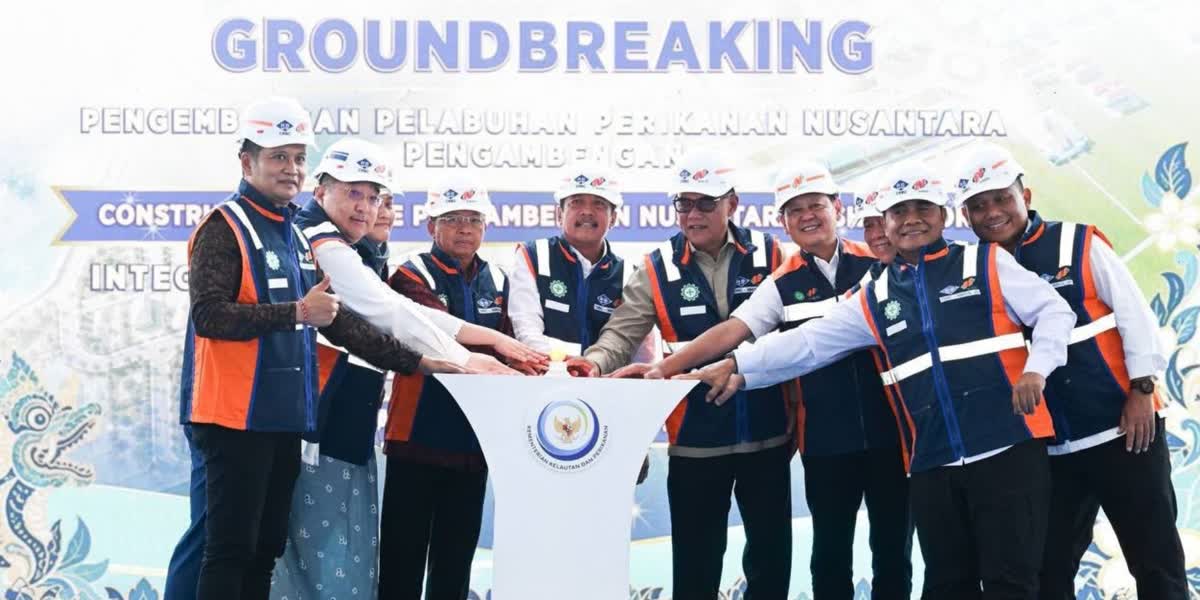 Foto: KKP Mulai Perluasan Pelabuhan Pengambengan Senilai Rp1,27 T