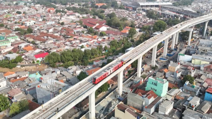 Foto: LRT Kelapa Gading-Manggarai Beroperasi 26 Agustus