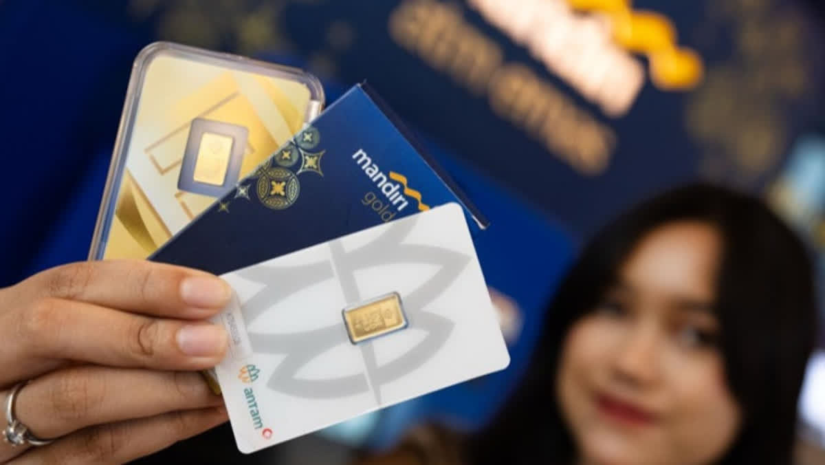 Foto: Mandiri Jadi Bank Pertama Kantongi Lisensi Bulion
