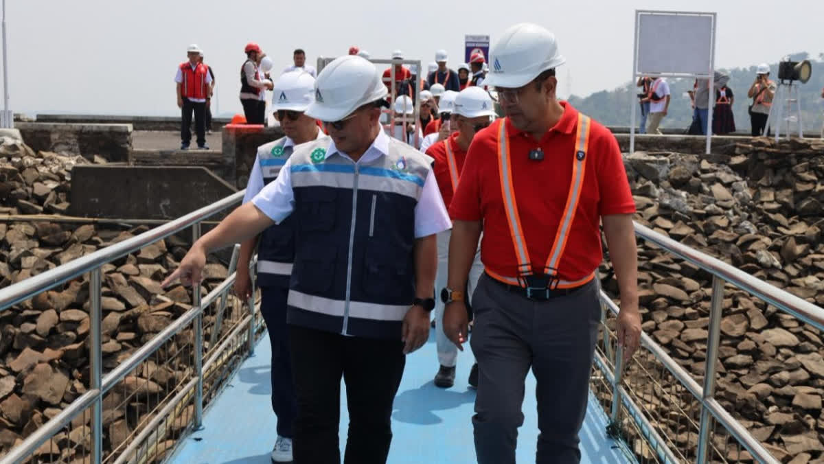 Foto: PAM JAYA Pastikan Air Baku Jatiluhur Aman hingga 2026