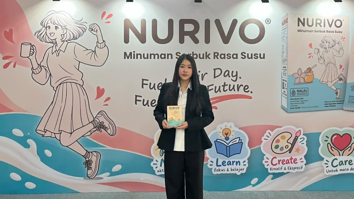 Foto: Pelajar SMA Luncurkan Minuman Gizi NURIVO untuk Remaja