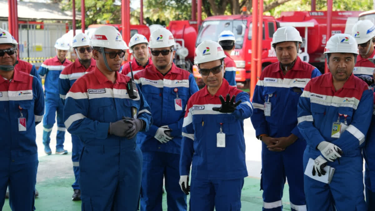 Foto: Pertamina Cek Kesiapan AFT Babullah di Ternate