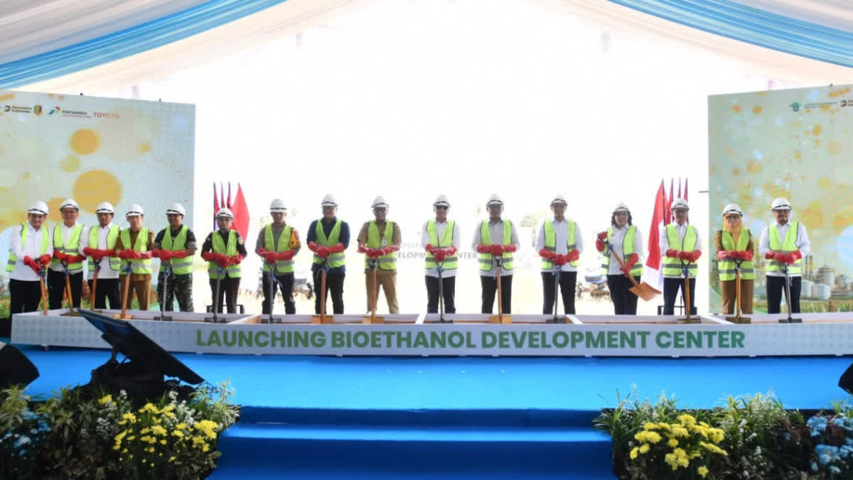 Foto: Pertamina Kembangkan Pusat Riset Bioetanol di Lampung