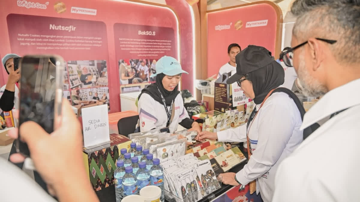 Foto: Pertamina Libatkan 30 UMKM Lombok di GP Mandalika 2026