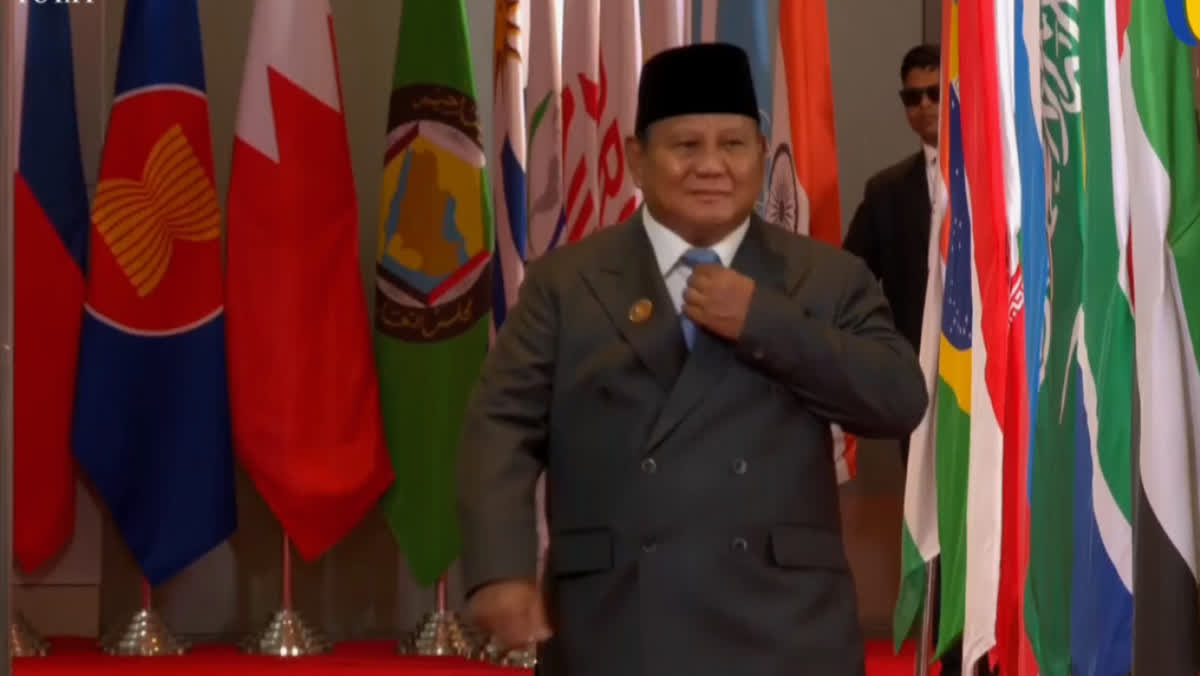 Foto: Presiden Prabowo Bicara di Dua Sesi Utama KTT BRICS India