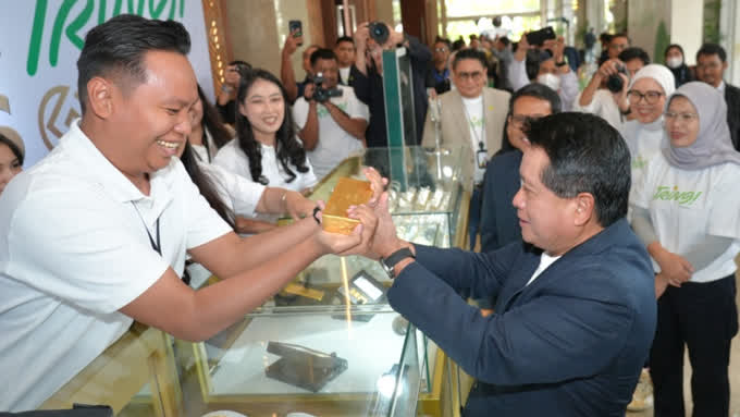 Foto: Presiden Prabowo Soroti Bank Emas, BRI Kelola 153 Ton
