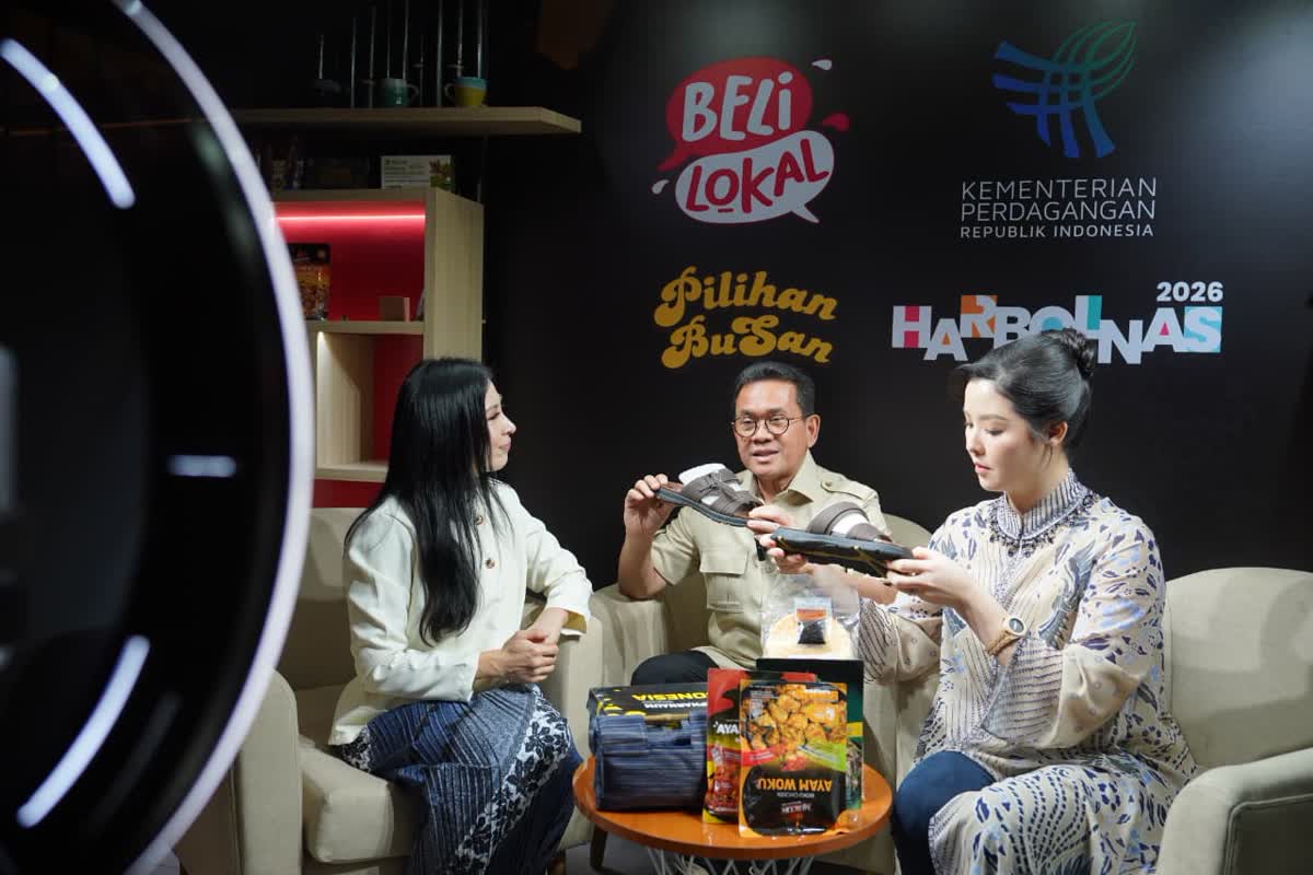 Foto: Produk UMKM Pilihan Busan Kemendag Masuk Tokopedia dan TikTok Shop