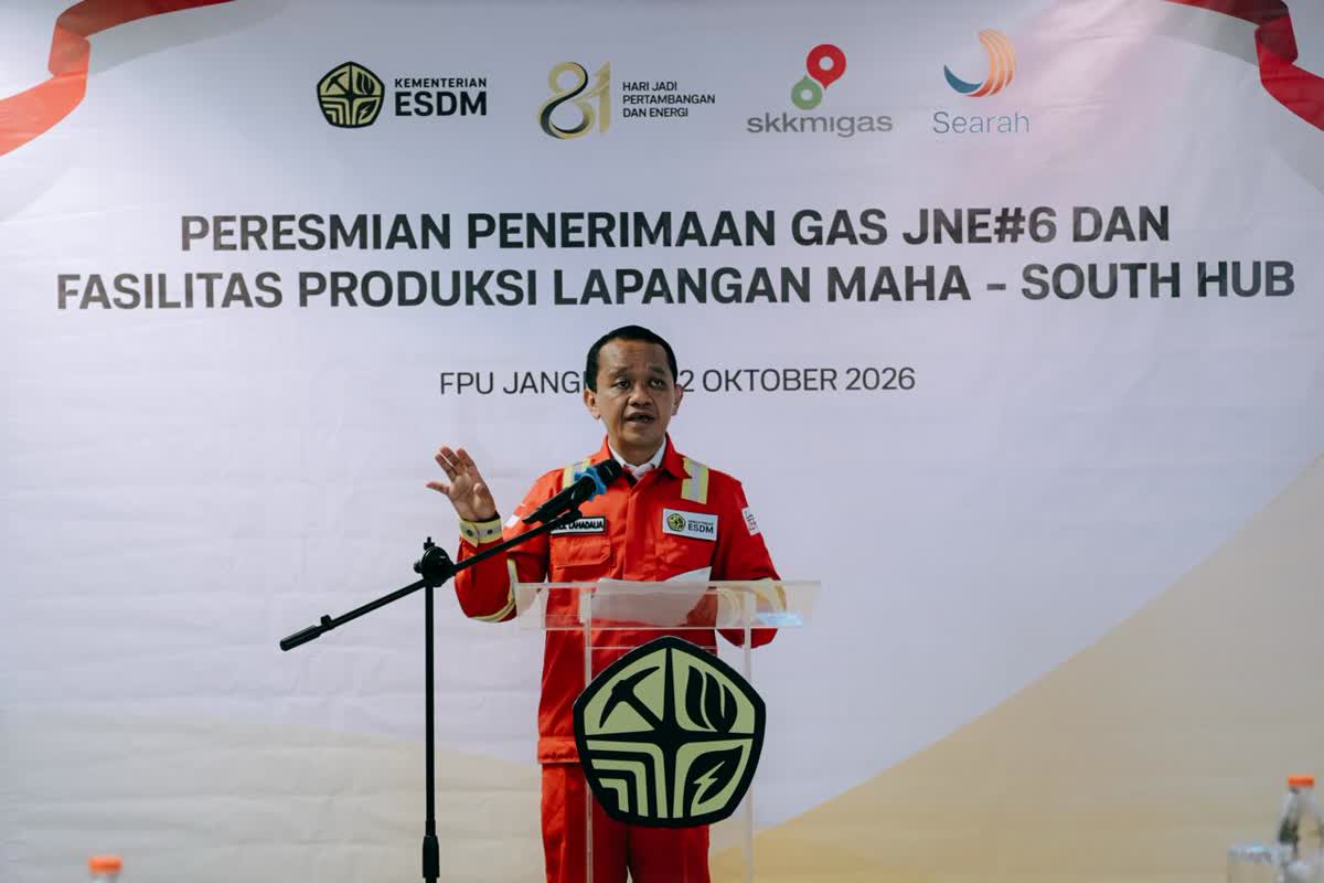 Foto: Produksi Gas Kaltim Naik ke 750 Juta Kaki Kubik/Hari