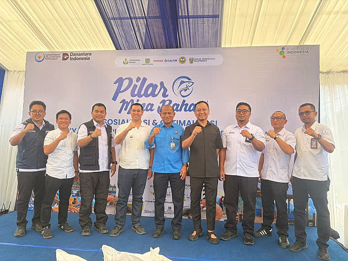 Foto: Pupuk Bersubsidi Perikanan Pangkep Baru 43% Tersalur