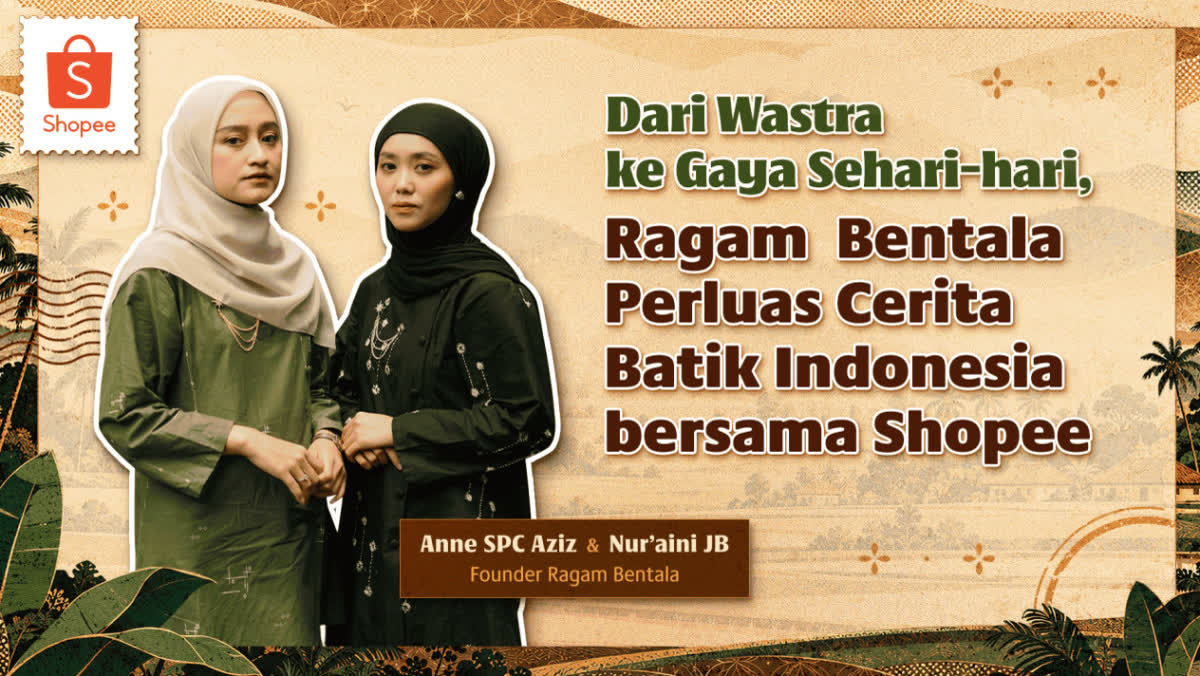 Foto: Ragam Bentala Bawa Batik ke Gaya Harian lewat Shopee