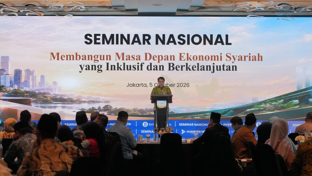 Foto: Rantai Nilai Halal Tumbuh 6,2%, BI Dorong Ekosistem Syariah