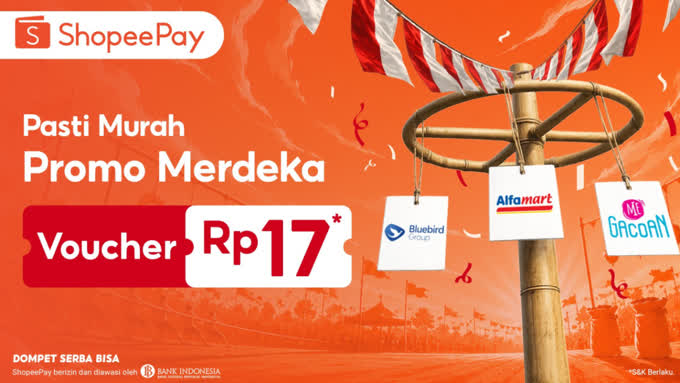 Foto: ShopeePay Gelar Promo Rp17 Sambut HUT RI ke-81