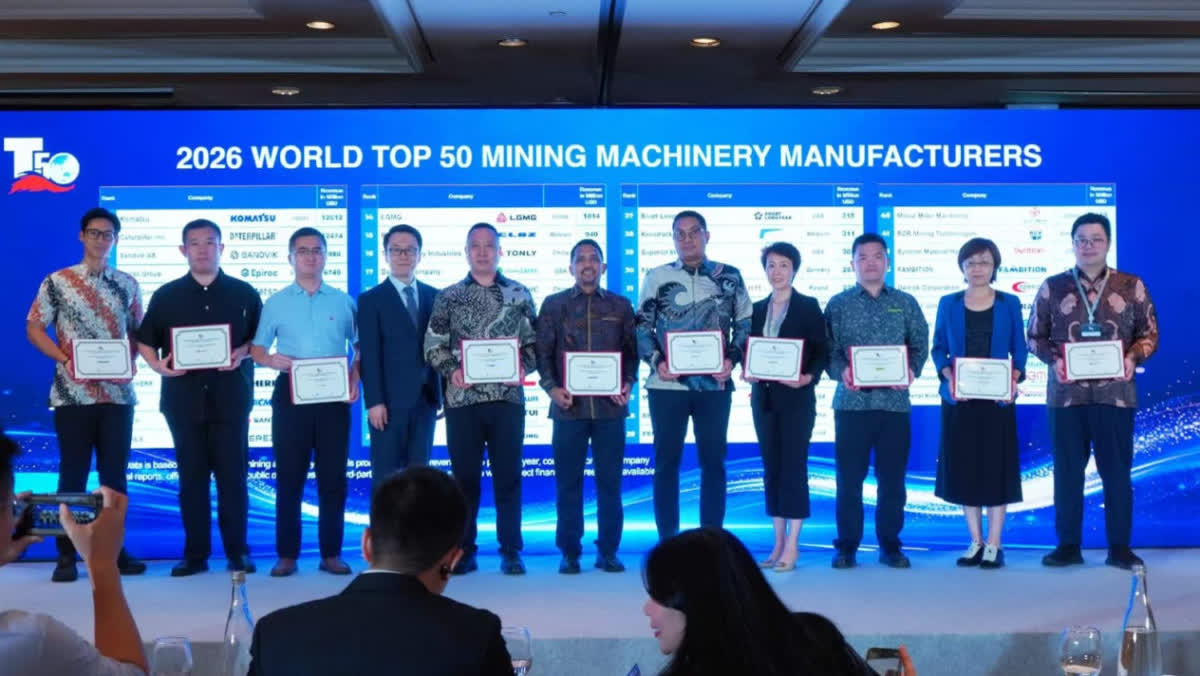 Foto: T50 Summit Rilis 50 Raksasa Mesin Tambang Dunia