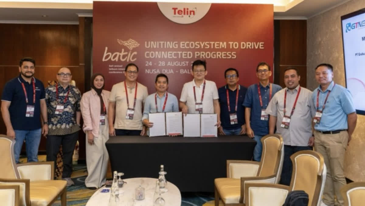 Foto: Telin Gandeng Empat Mitra Global di BATIC 2026