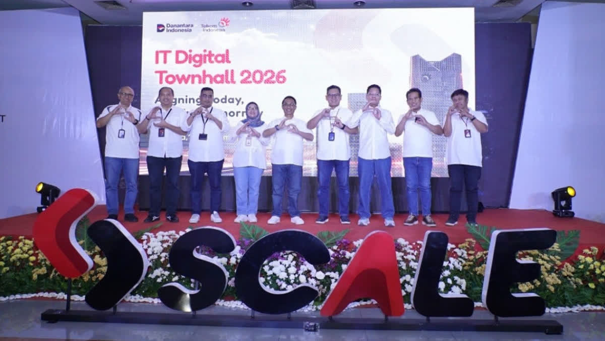 Foto: Telkom Satukan AI, Cloud, dan Siber Lewat SCALE