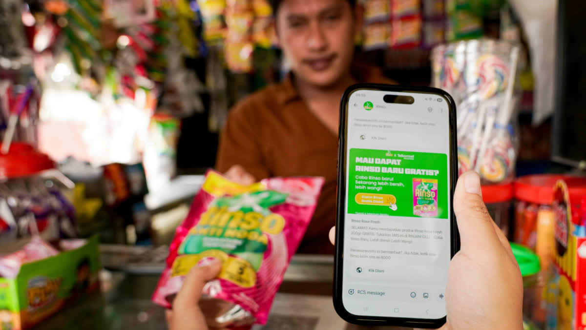 Foto: Telkomsel Genjot Pemasaran Warung lewat Data DigiAds