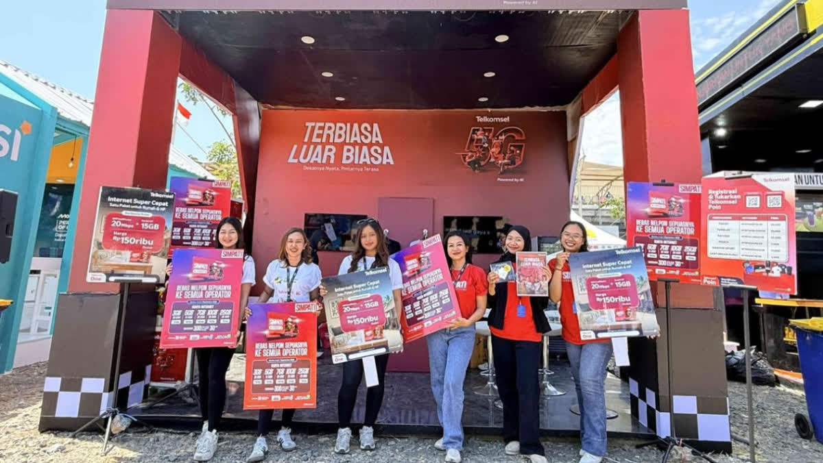 Foto: Telkomsel Perkuat Jaringan untuk MotoGP Mandalika 2026