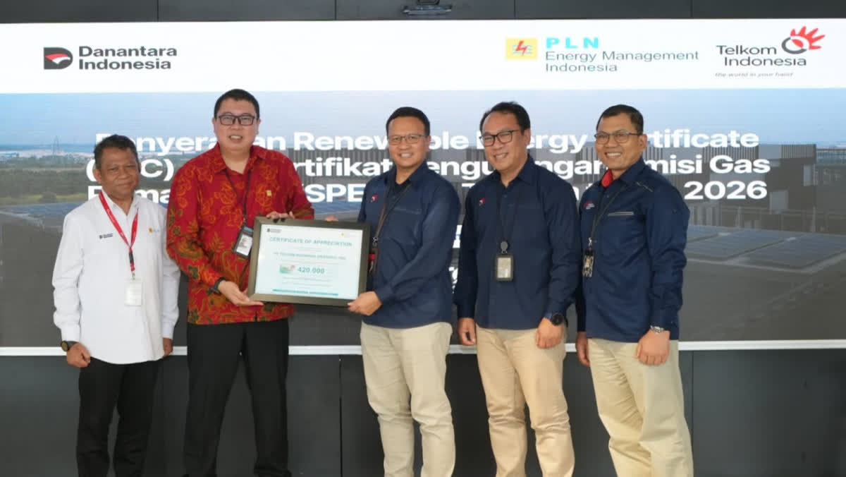 Foto: The Telkom Hub Capai Status Net Zero Emisi Karbon