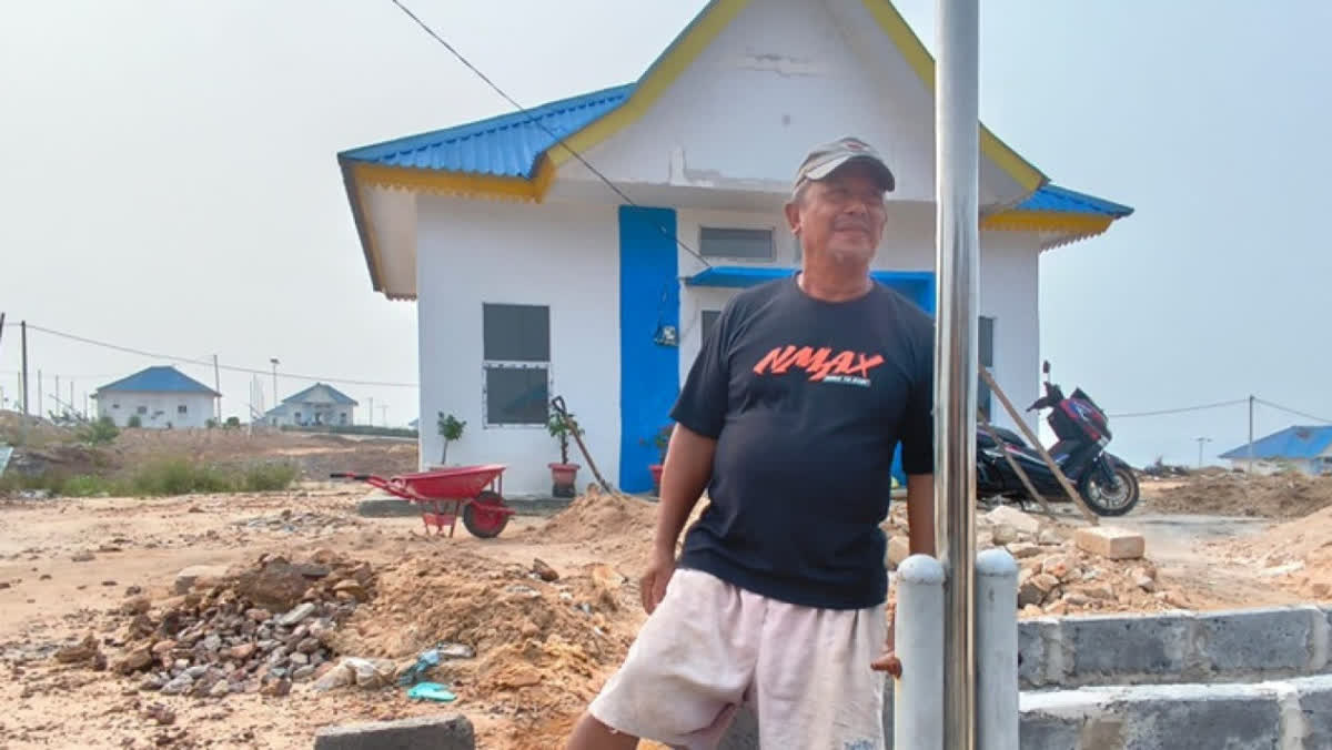Foto: Warga Terdampak Rempang Eco-City Mulai Huni 350 Rumah Baru